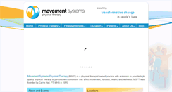 Desktop Screenshot of movementsystemspt.com